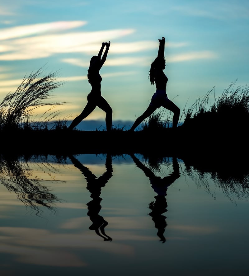 Yoga Pose Stretching